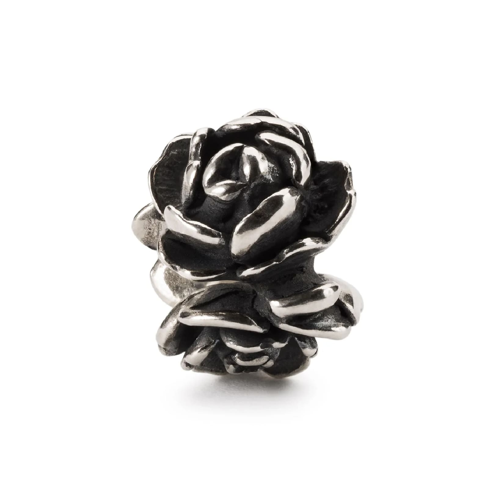 Beads da donna Trollbeads in argento con rosa e perla MISURA UNICA