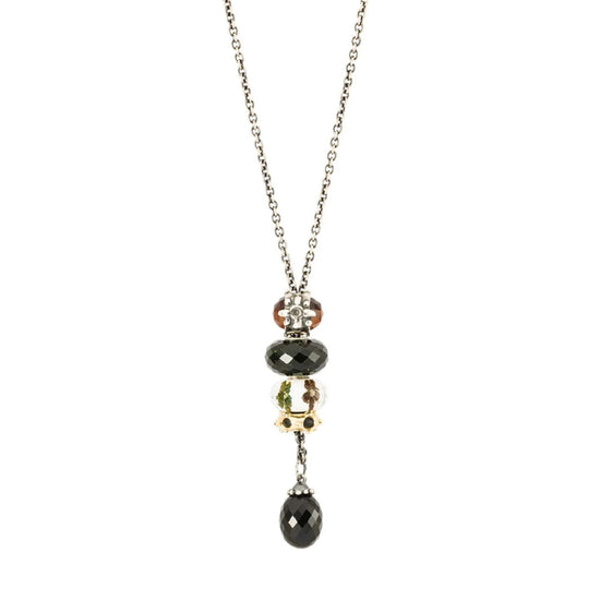 Beads da donna Trollbeads in argento con occhio di tigre MISURA UNICA