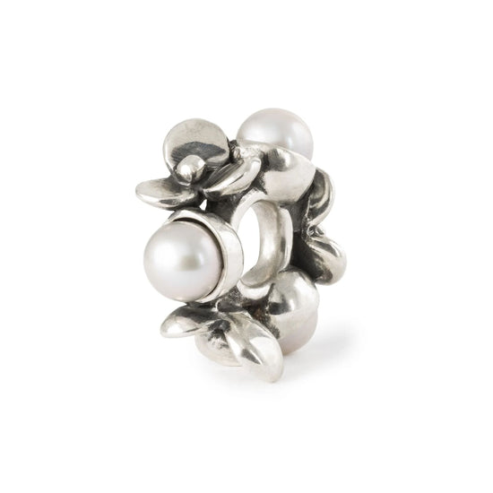 Beads donna Trollbeads in argento con perla pendente MISURA UNICA