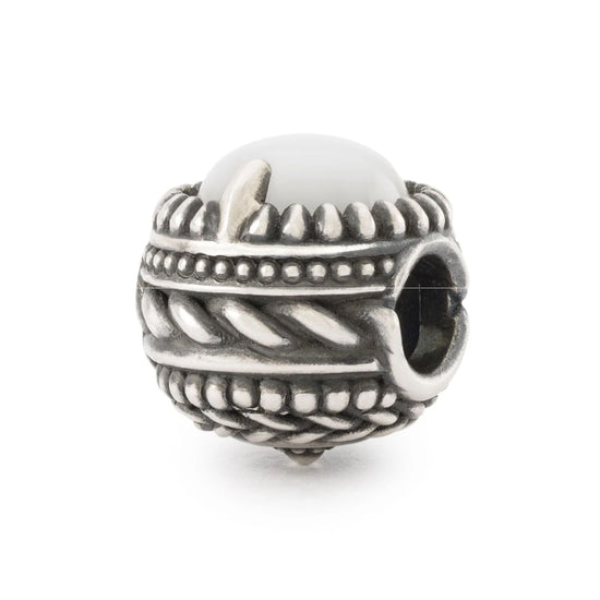 Beads da donna Trollbeads in argento con pietra di luna MISURA UNICA