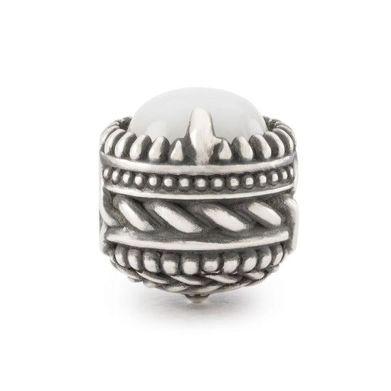 Beads da donna Trollbeads in argento con pietra di luna MISURA UNICA
