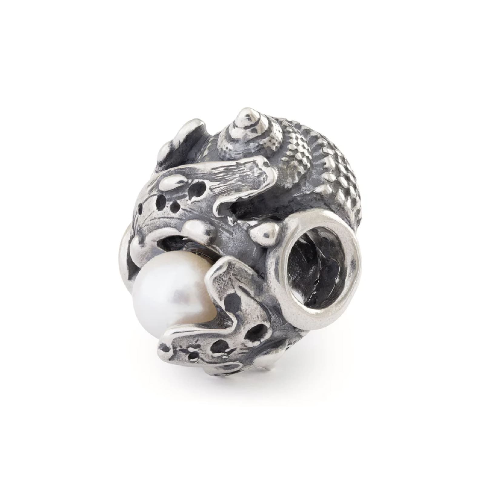 Beads da donna Trollbeads in argento conchiglie e perla MISURA UNICA