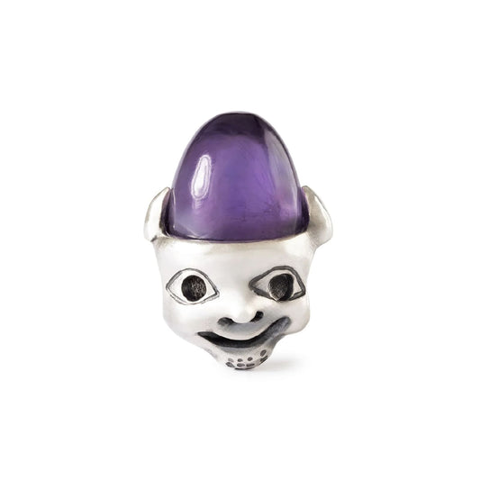 Charm Trollbeads Troll della Saggezza in argento MISURA UNICA
