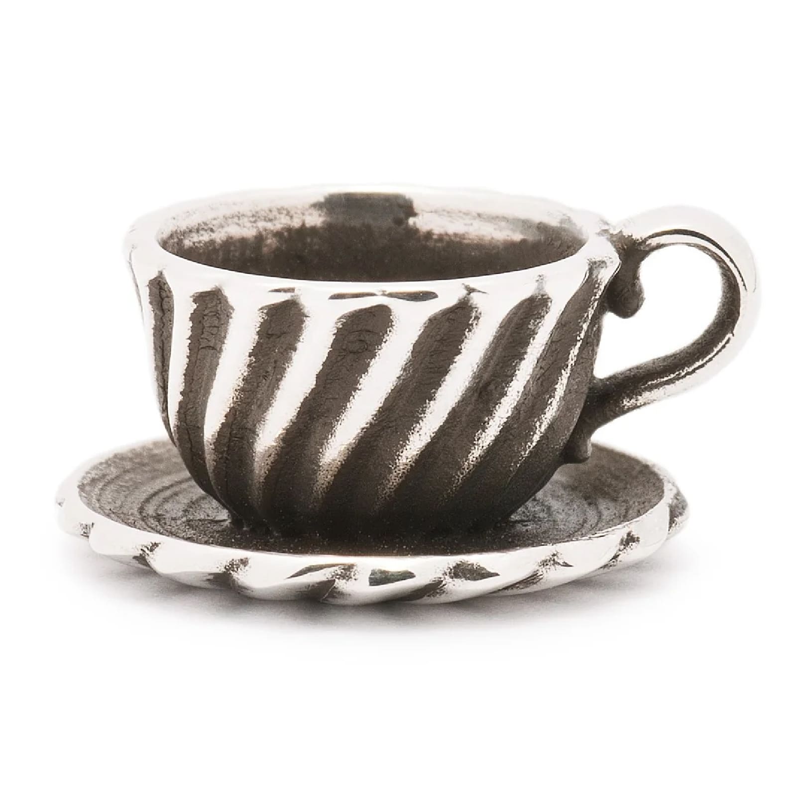 Beads da donna Trollbeads in argento con tazzina di caffè MISURA UNICA