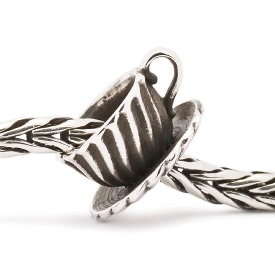 Beads da donna Trollbeads in argento con tazzina di caffè MISURA UNICA