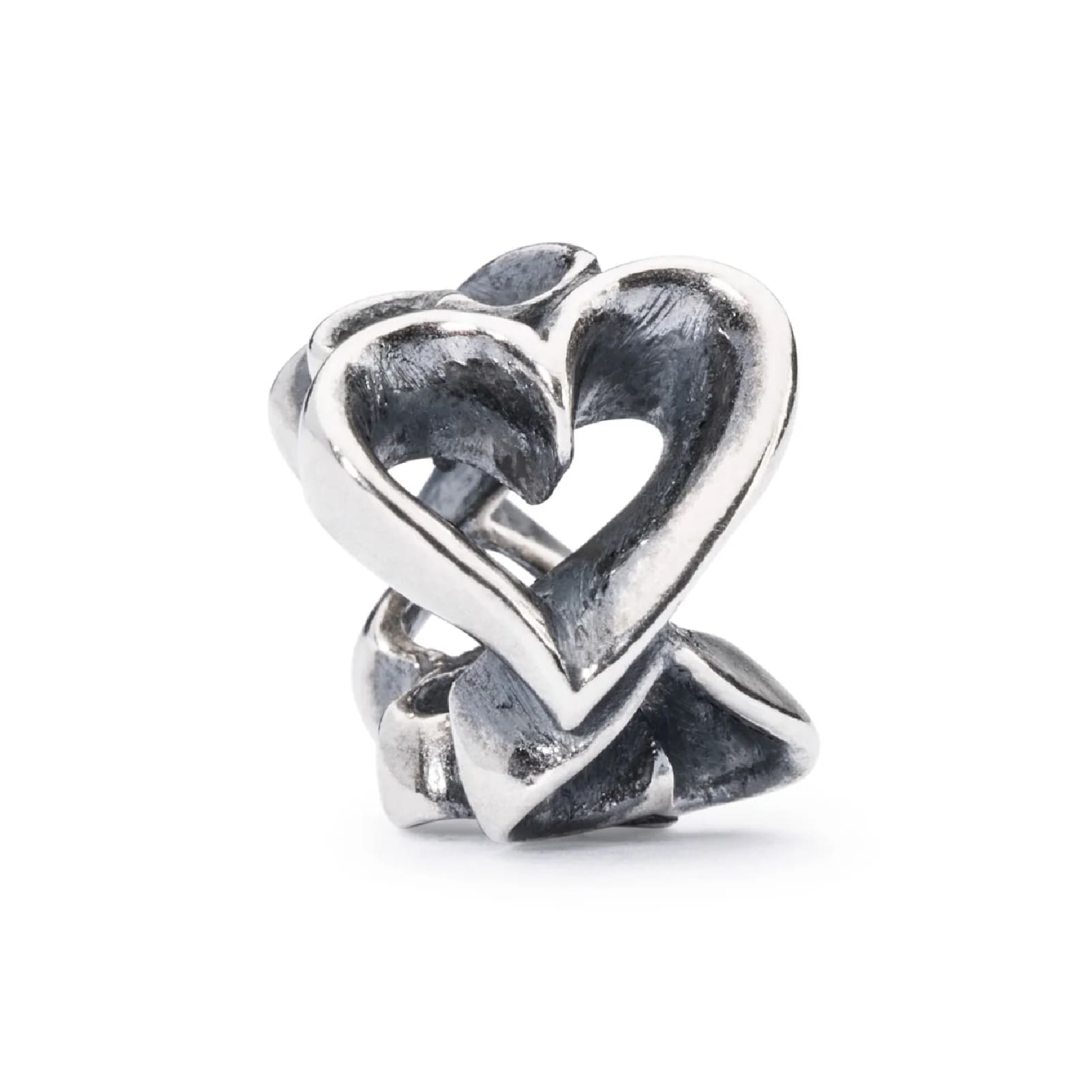Beads da donna Trollbeads in argento con tanti cuori MISURA UNICA
