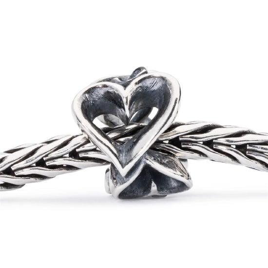 Beads da donna Trollbeads in argento con tanti cuori MISURA UNICA