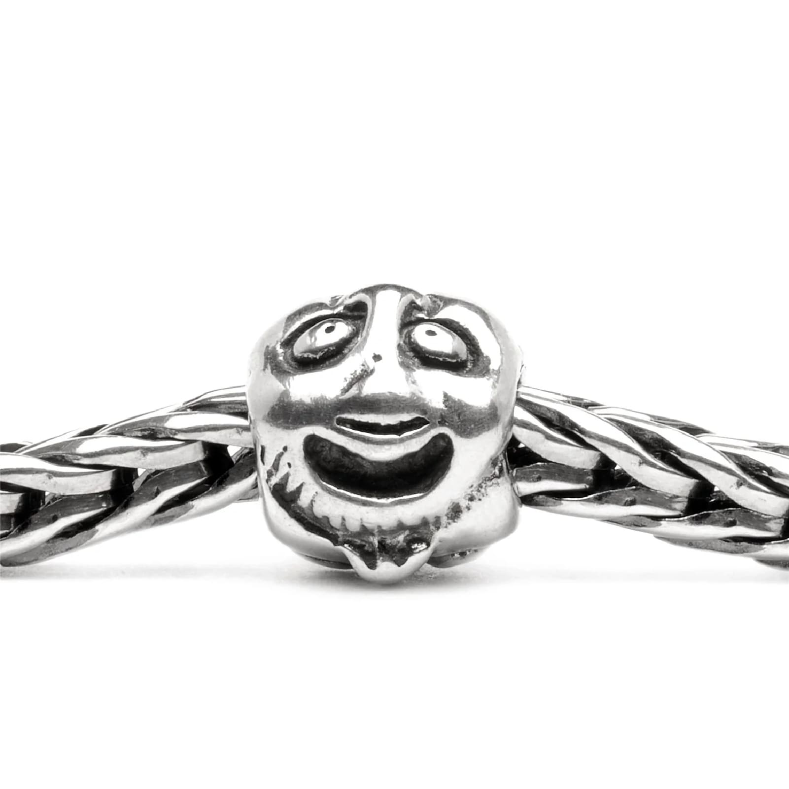 Beads da donna Trollbeads in argento con diverse facce MISURA UNICA