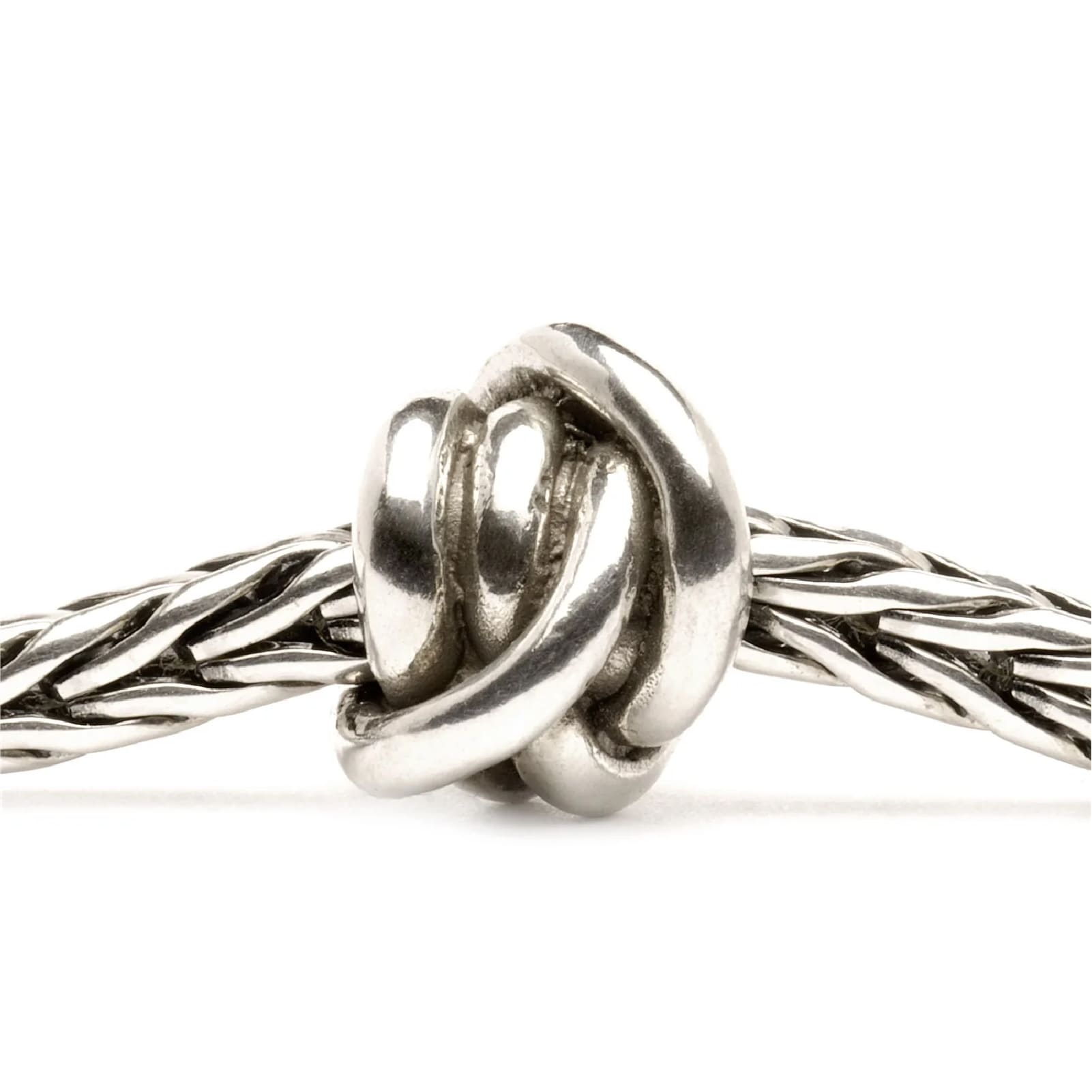 Beads da donna Trollbeads in argento nodo della fortuna MISURA UNICA