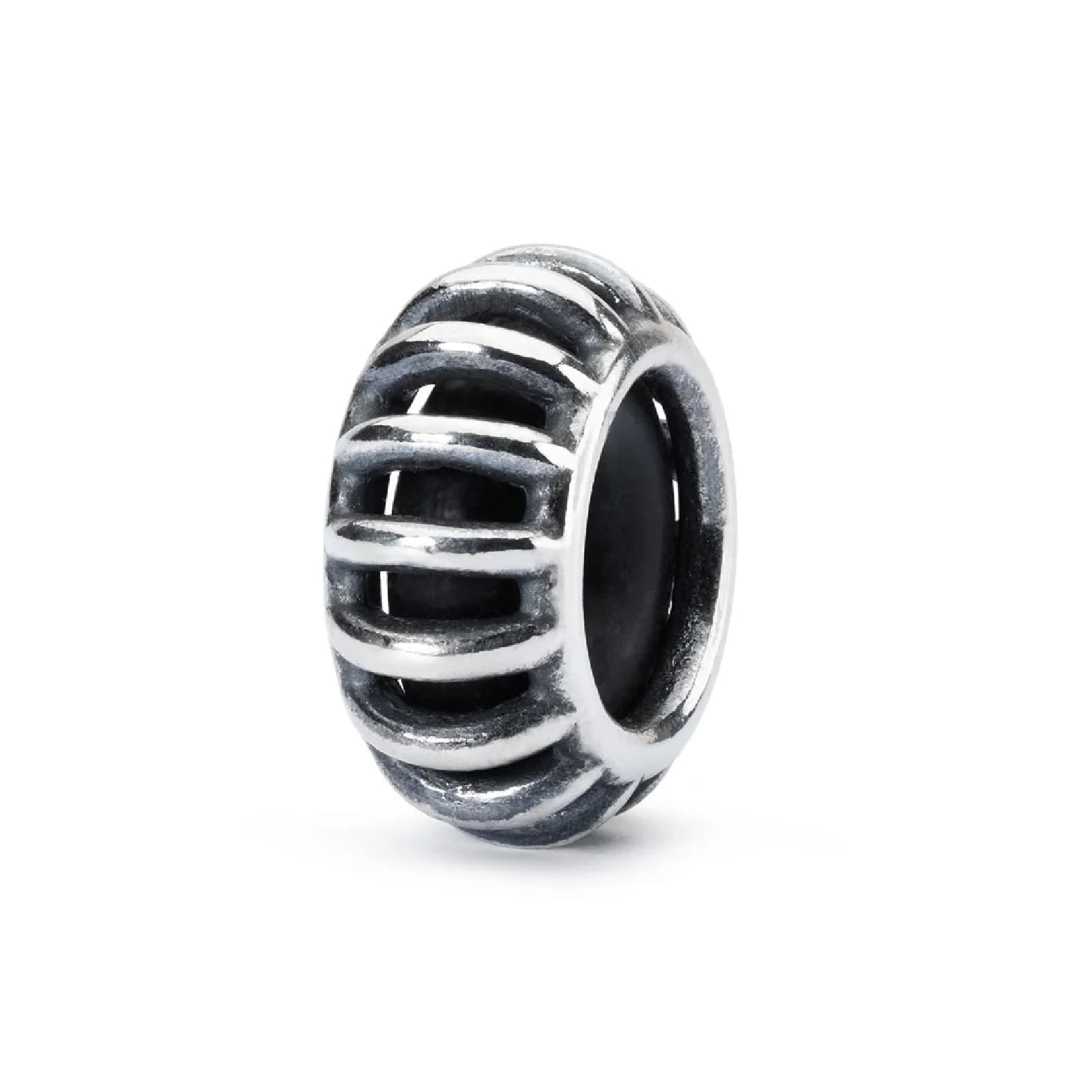 Stop Trollbeads in argento a sole con gommino interno MISURA UNICA