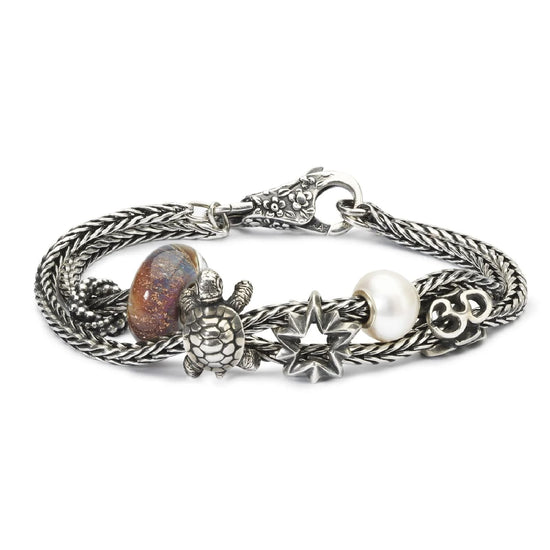 Beads da donna Trollbeads in argento a stella polare MISURA UNICA