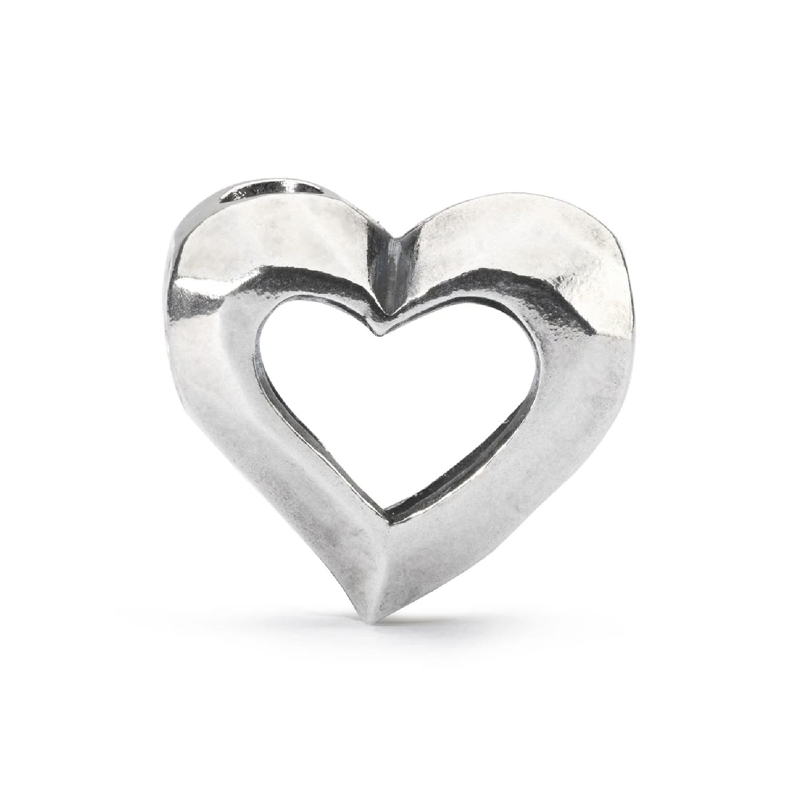 Beads da donna Trollbeads in argento a forma di cuore MISURA UNICA