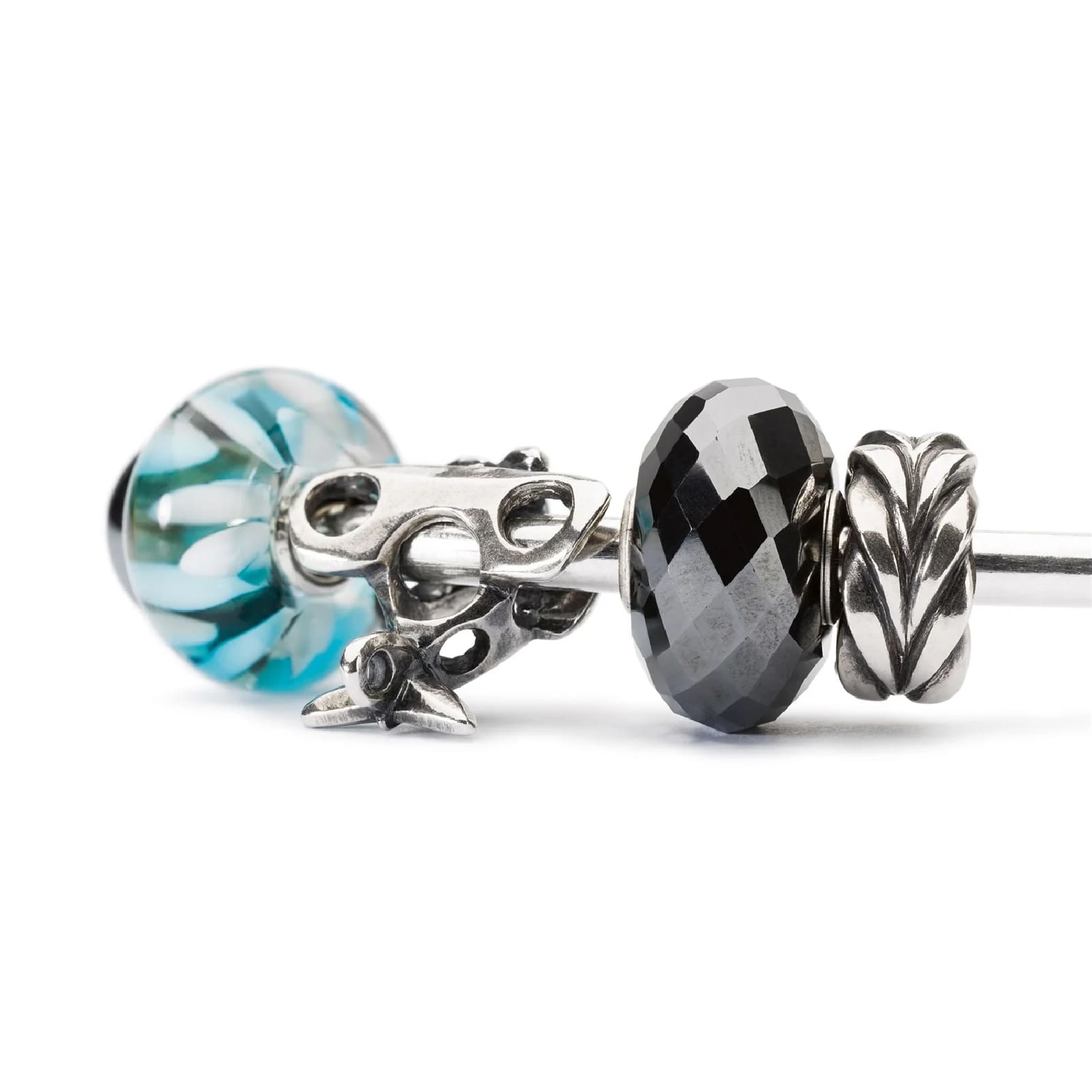 Beads da donna Trollbeads in argento 925 con intrecci MISURA UNICA