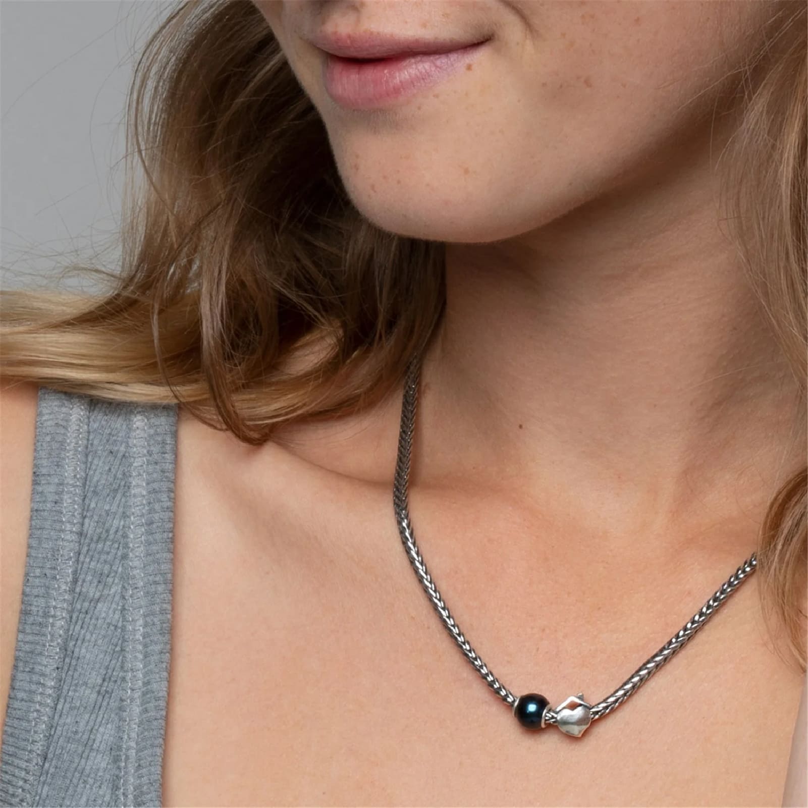 Beads da donna Trollbeads in argento casa a cuore MISURA UNICA