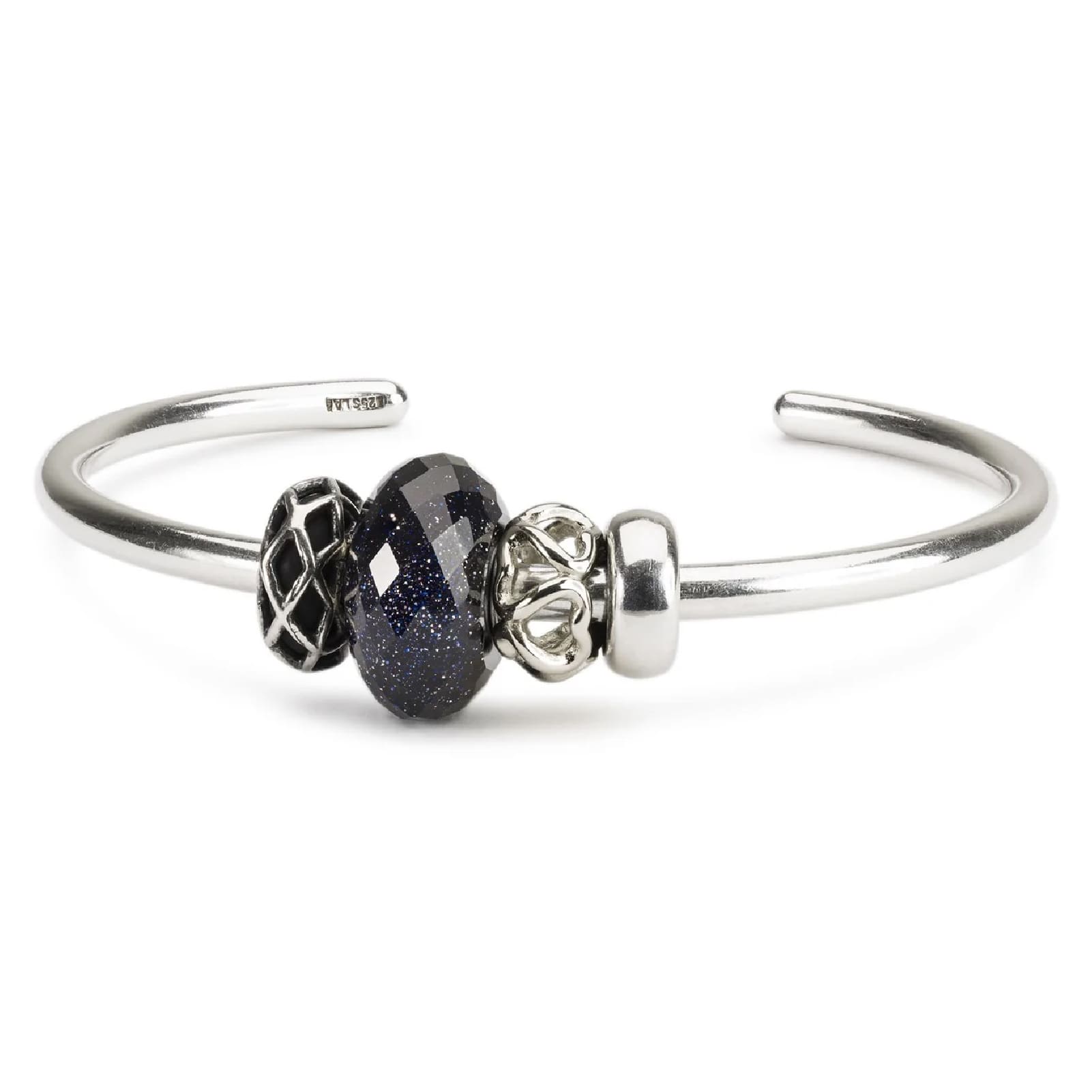 Beads da donna Trollbeads in argento con tanti cuori MISURA UNICA