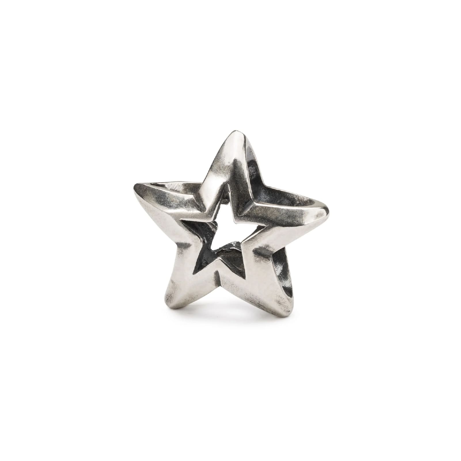 Beads da donna Trollbeads in argento a forma di stella MISURA UNICA