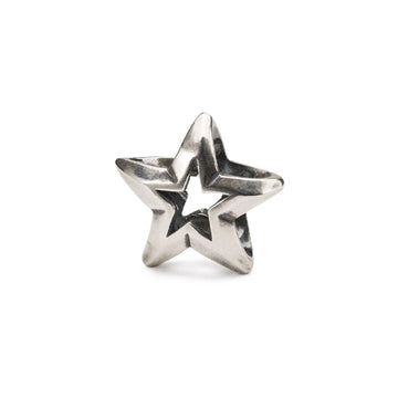 Beads da donna Trollbeads in argento a forma di stella MISURA UNICA