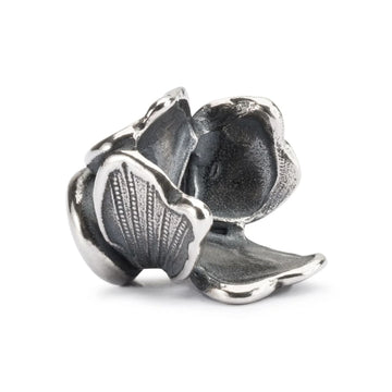 Beads da donna Trollbeads in argento con fiore delicato MISURA UNICA