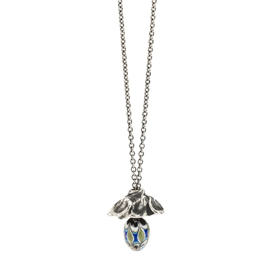 Beads da donna Trollbeads in argento con fiore delicato MISURA UNICA