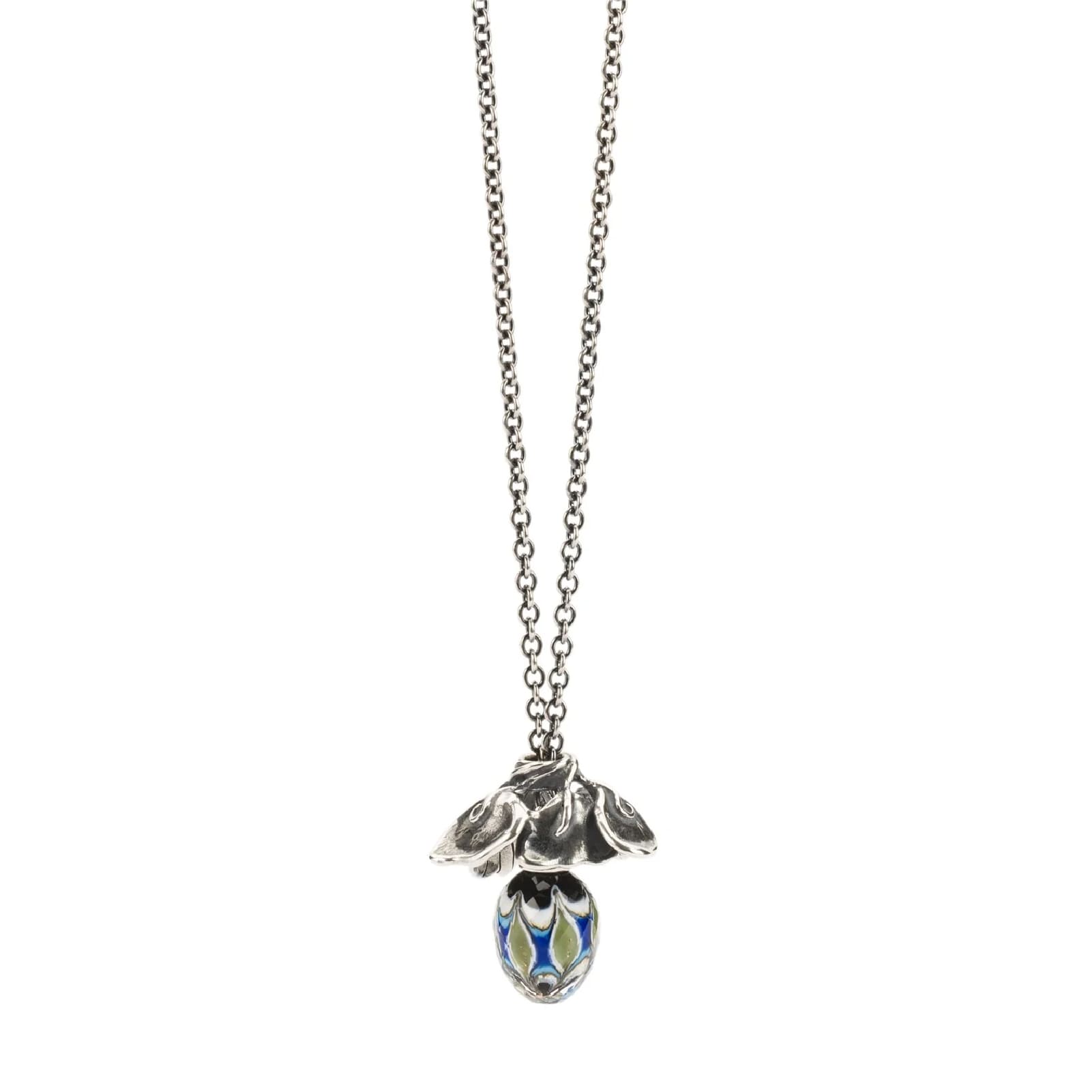 Beads da donna Trollbeads in argento con fiore delicato MISURA UNICA