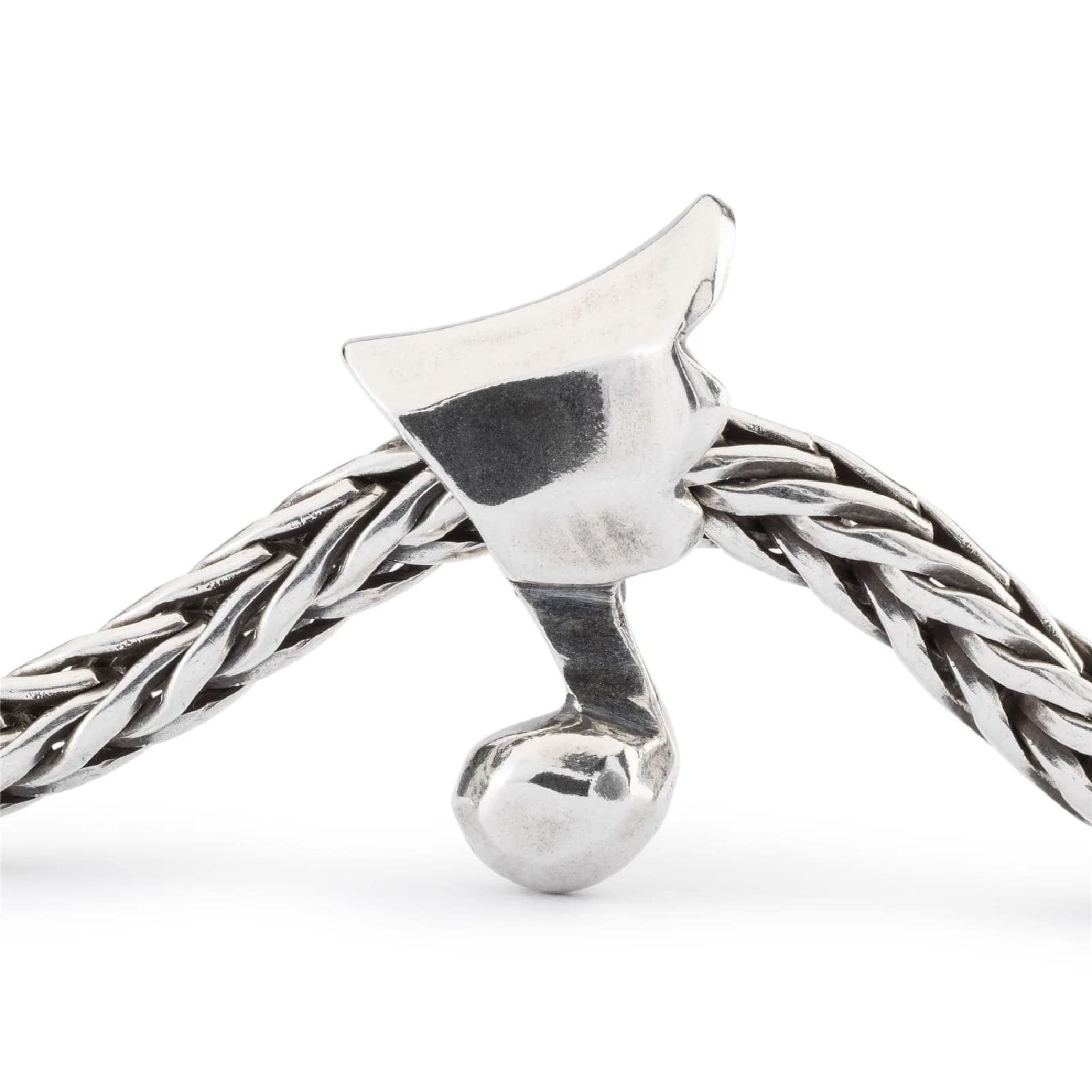 Beads da donna Trollbeads in argento con nota musicale MISURA UNICA