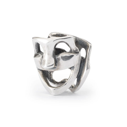 Beads da donna Trollbeads in argento maschere el teatro MISURA UNICA
