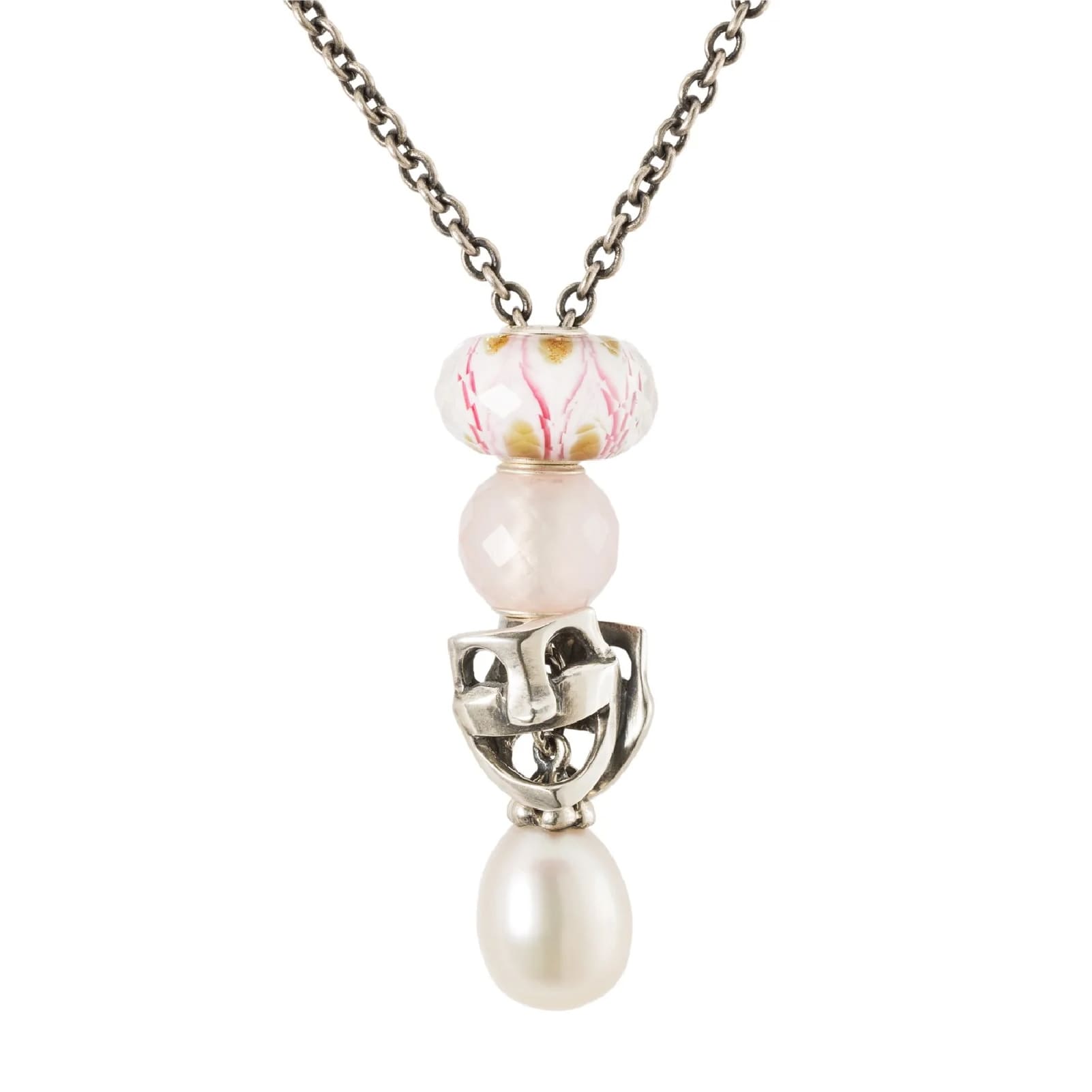 Beads da donna Trollbeads in argento maschere el teatro MISURA UNICA