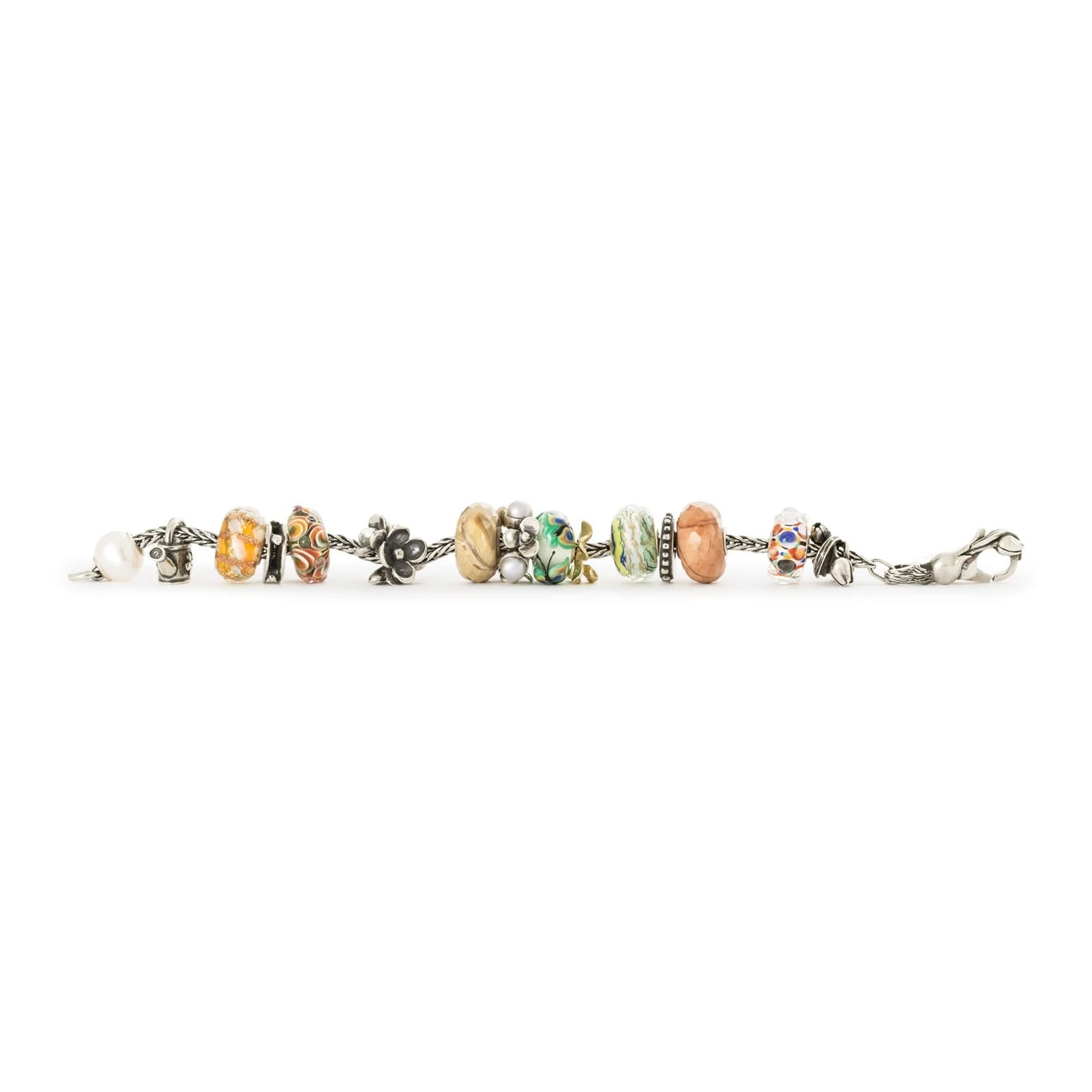 Beads Trollbeads in argento connessioni di momenti MISURA UNICA