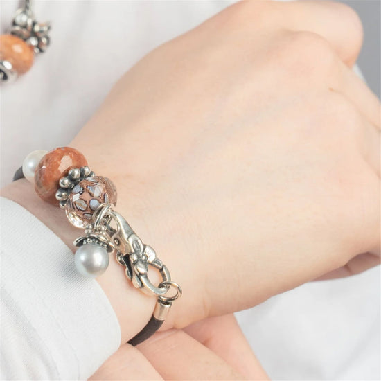 Beads da donna Trollbeads in argento connessioni di luce MISURA UNICA