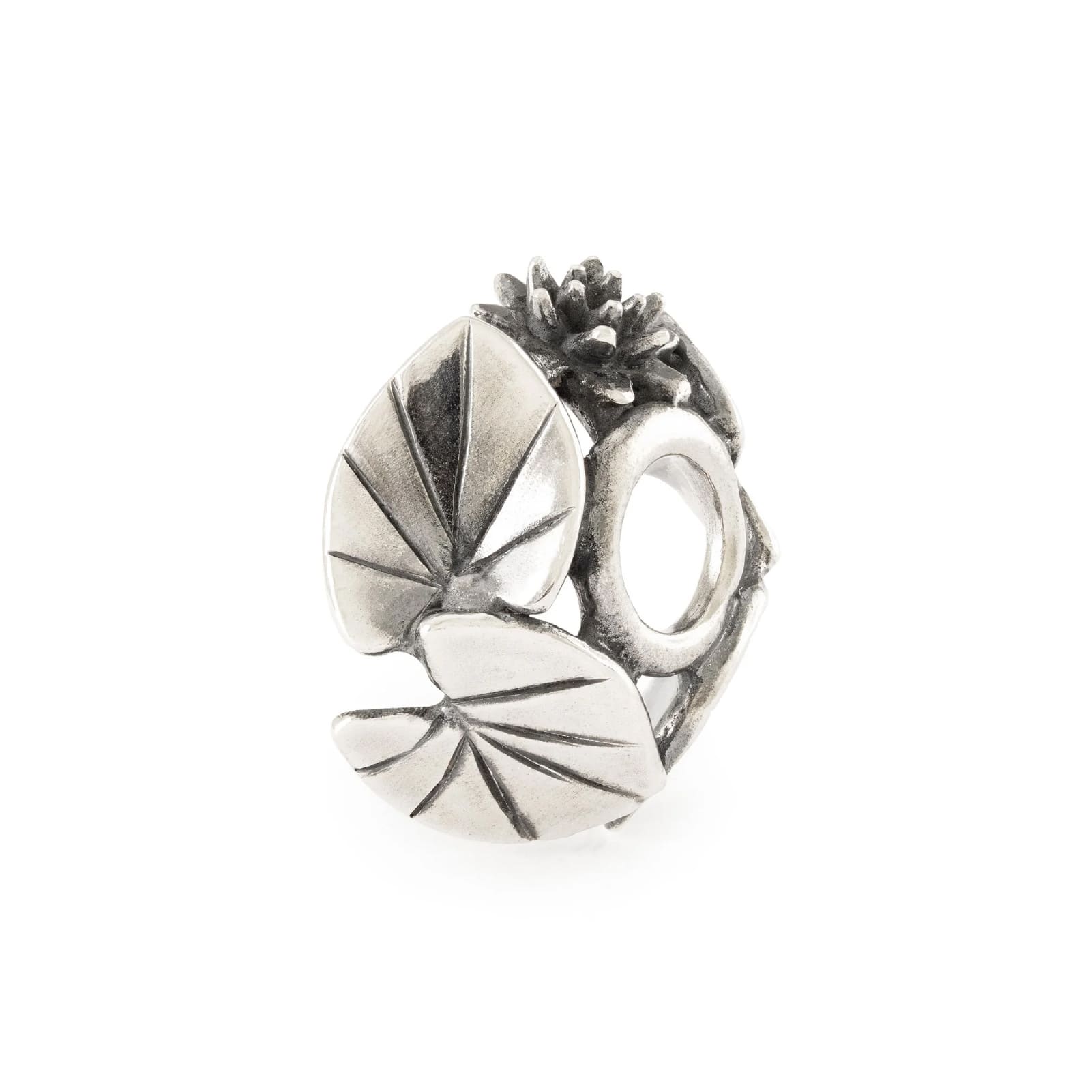 Beads da donna Trollbeads in argento a forma di ninfea MISURA UNICA