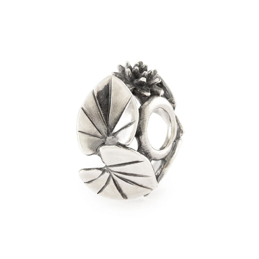 Beads da donna Trollbeads in argento a forma di ninfea MISURA UNICA