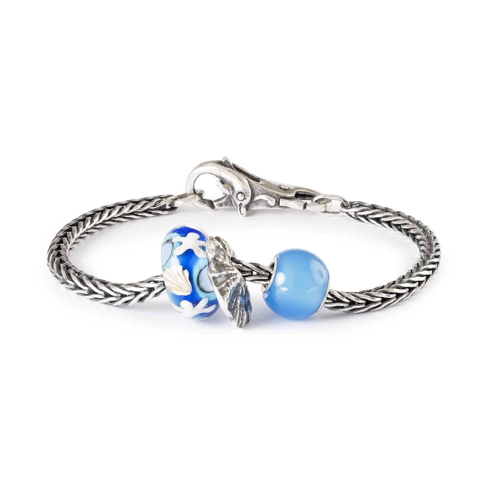 Beads da donna Trollbeads in argento forma di conchiglia MISURA UNICA