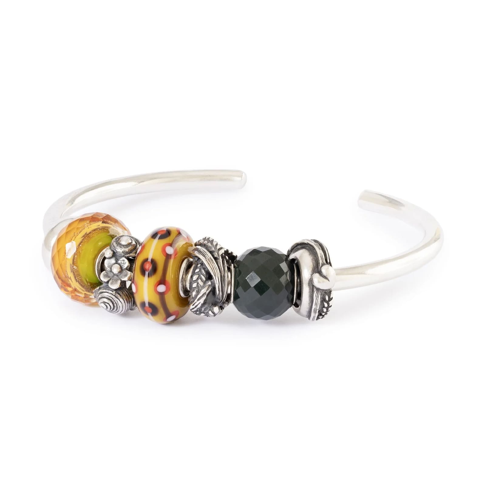 Beads Trollbeads Chiocciole tra i Fiori in argento da donna MISURA UNICA