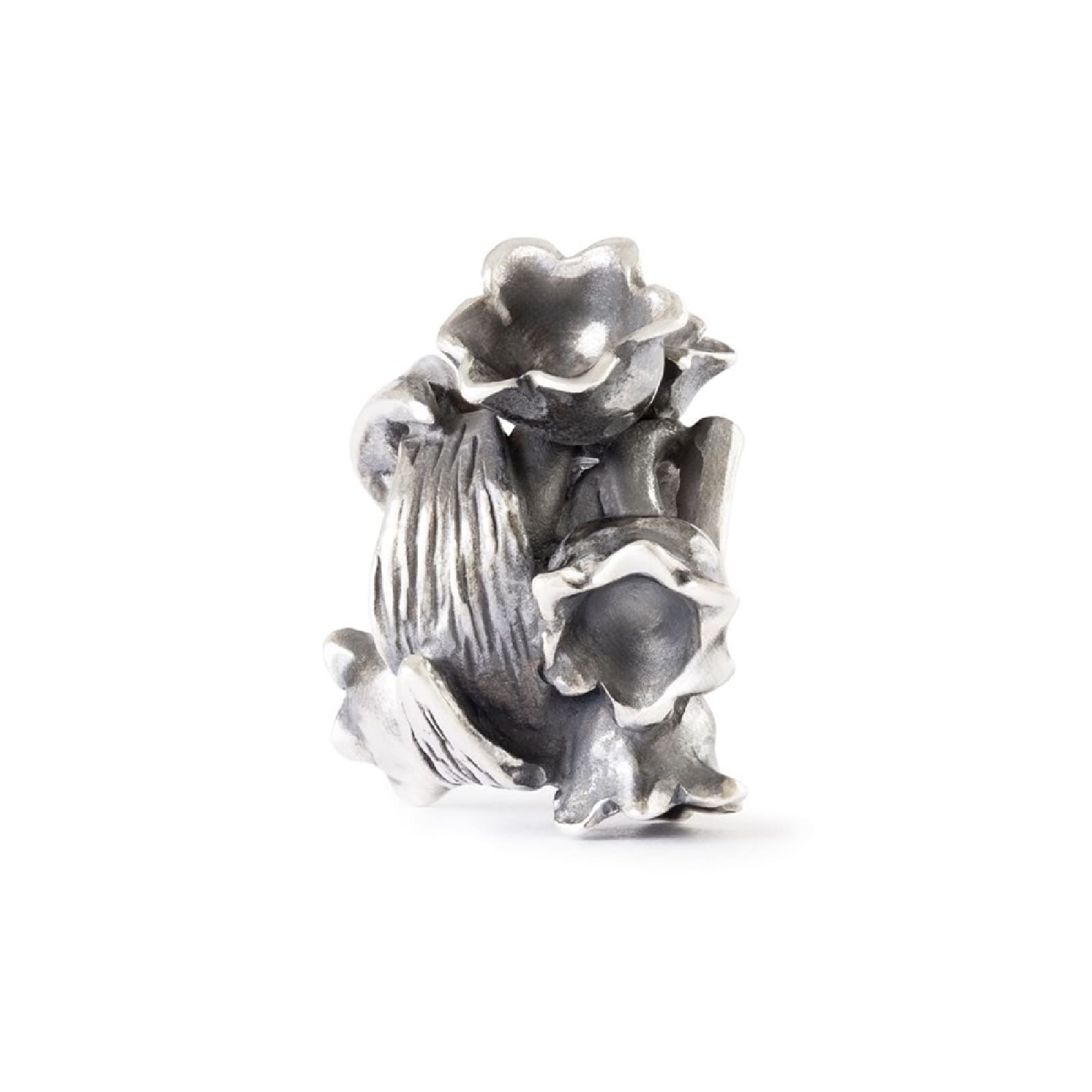 Beads Trollbeads in argento con fiore mughetto MISURA UNICA