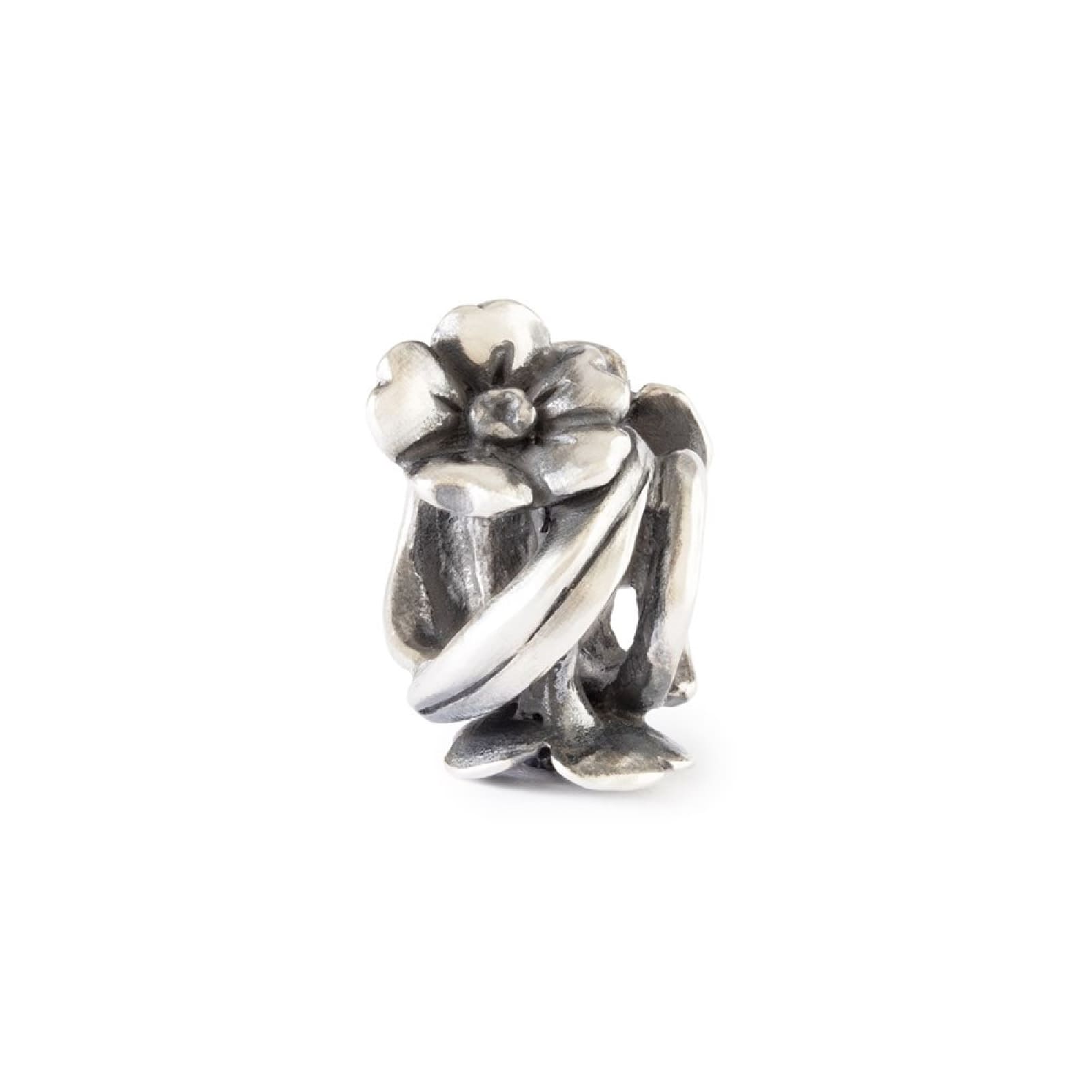 Beads Trollbeads in argento con fiore di ciliegio MISURA UNICA