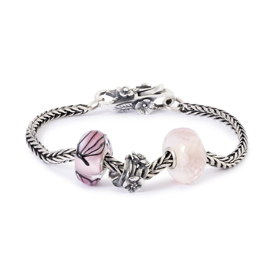 Beads Trollbeads in argento con fiore di ciliegio MISURA UNICA