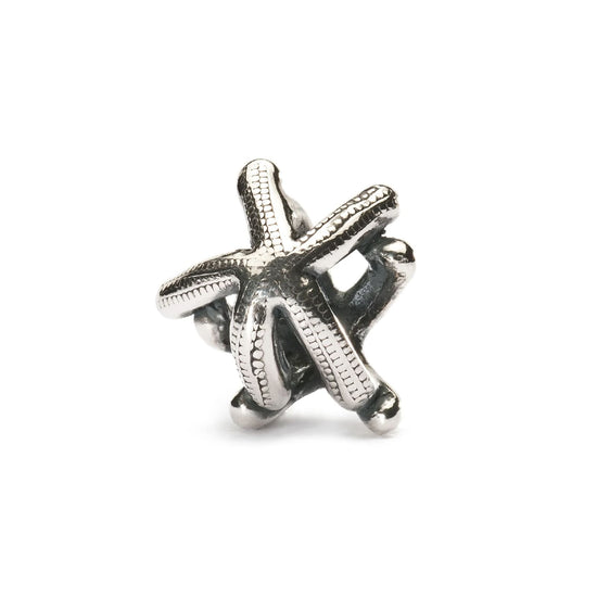 Beads da donna Trollbeads in argento a stella marina MISURA UNICA