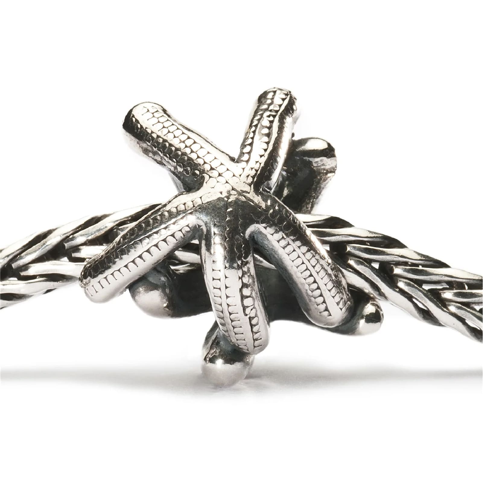 Beads da donna Trollbeads in argento a stella marina MISURA UNICA