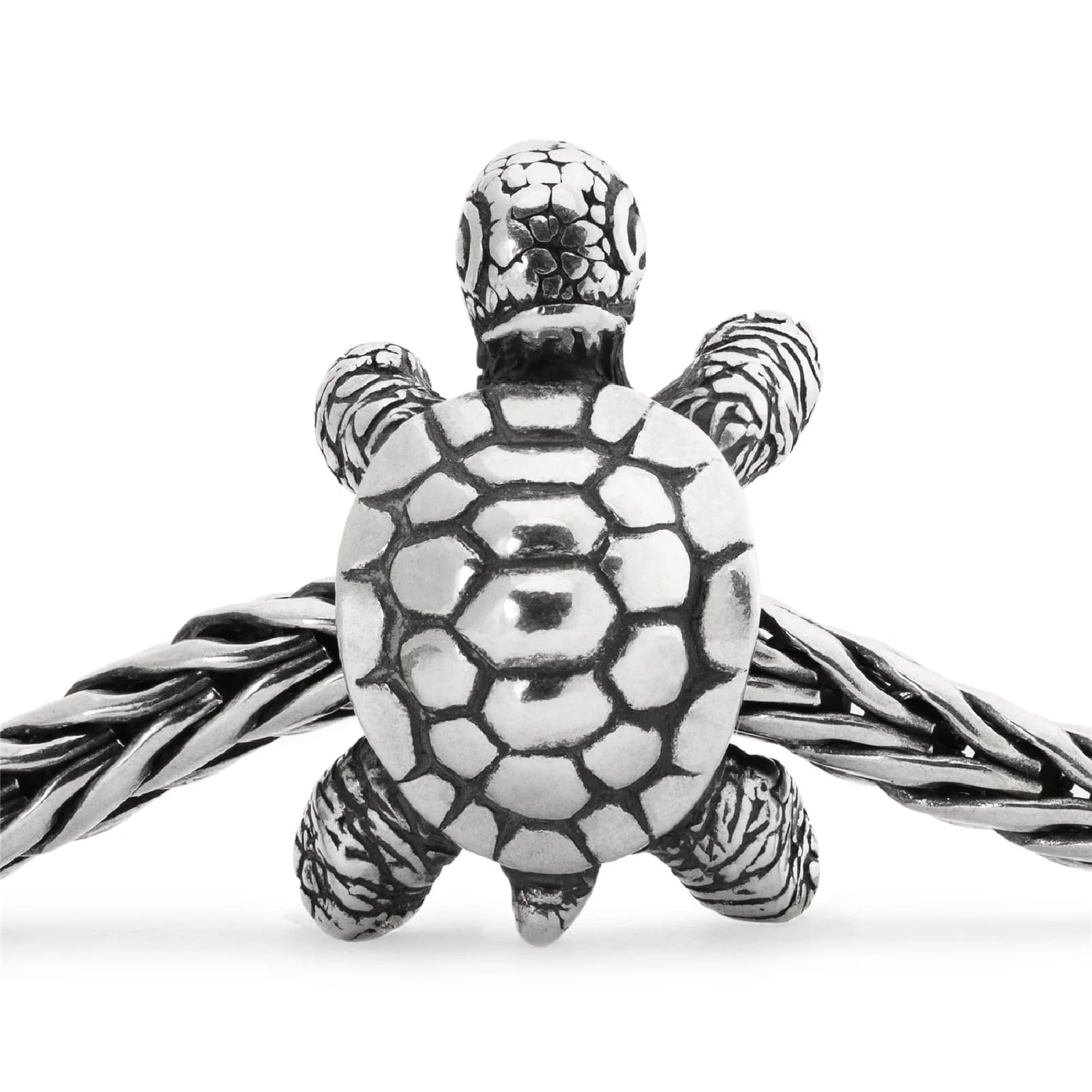 Beads da donna Trollbeads in argento forma di tartaruga MISURA UNICA