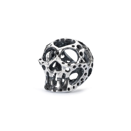 Beads da donna Trollbeads in argento a forma di teschio MISURA UNICA