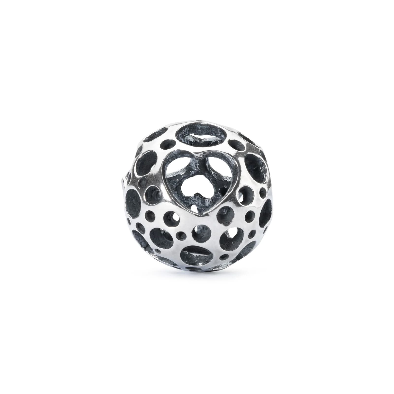 Beads da donna Trollbeads in argento a forma di teschio MISURA UNICA