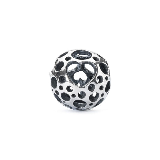 Beads da donna Trollbeads in argento a forma di teschio MISURA UNICA