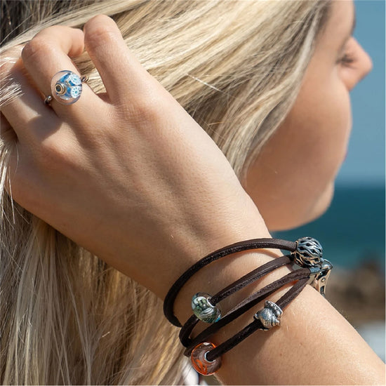 Beads da donna Trollbeads in argento a forma di paguri MISURA UNICA