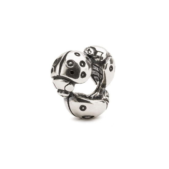Beads da donna Trollbeads in argento con coccinelle MISURA UNICA