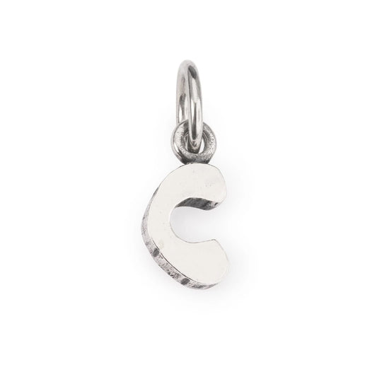 Beads da donna Trollbeads in argento con iniziale C MISURA UNICA