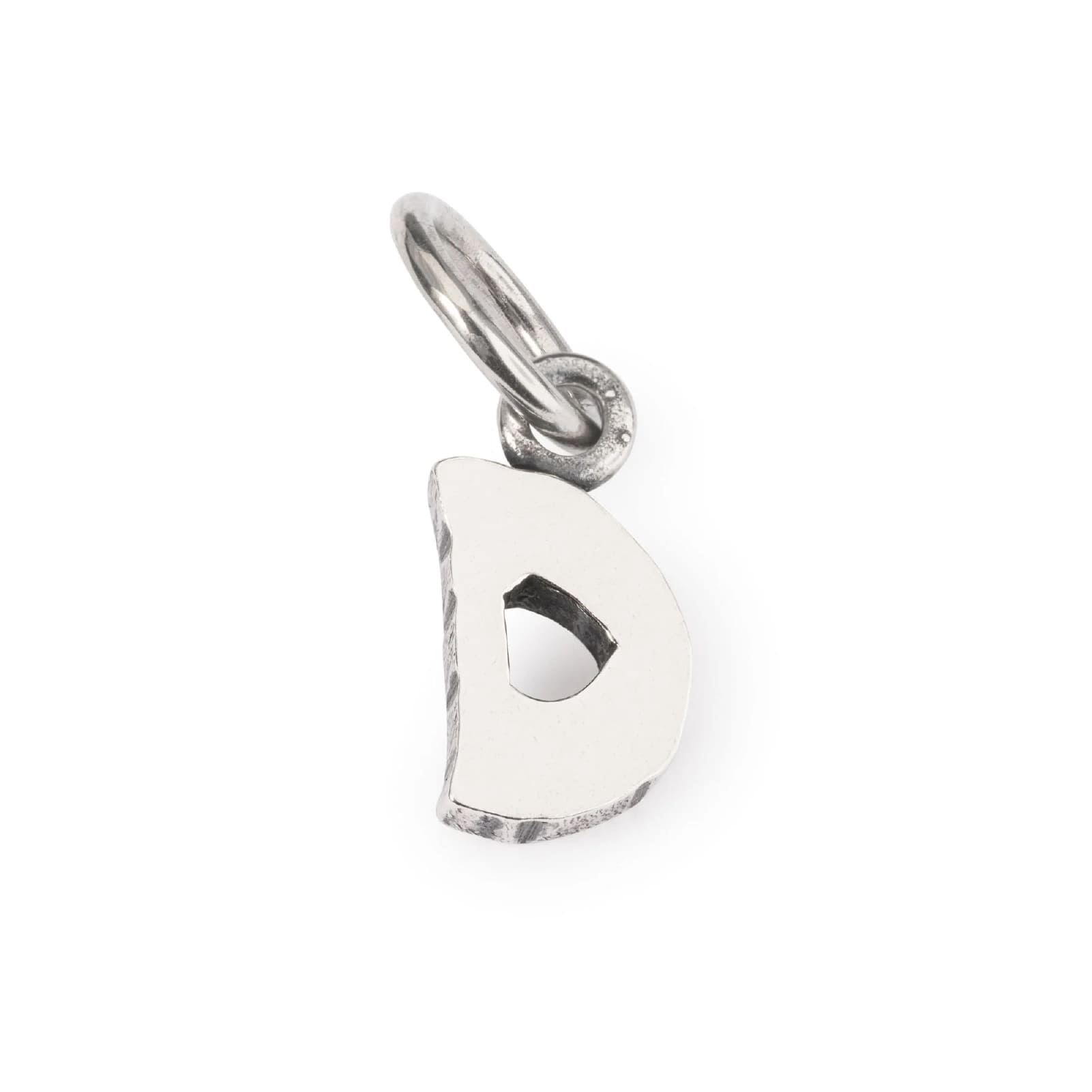 Beads da donna Trollbeads in argento con iniziale D MISURA UNICA