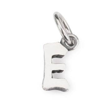 Beads da donna Trollbeads in argento con iniziale E MISURA UNICA