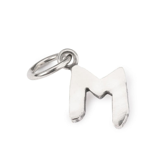 Beads da donna Trollbeads in argento con iniziale M MISURA UNICA