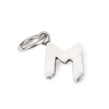 Beads da donna Trollbeads in argento con iniziale M MISURA UNICA