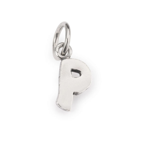 Beads da donna Trollbeads in argento con iniziale P MISURA UNICA